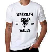 Wrexham - Wales Football Gift T-Shirt man t shirt heavy cotton t shirt men 100% cotton luxury brand t shirt custom print T-Shirt