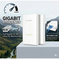 11AC 5G 867Mbps Outdoor Bridge with Dual Gigabit Ports 12dBi High Gain Antenna 5KM Point to Point Wireless CPE Standard PoE/DC