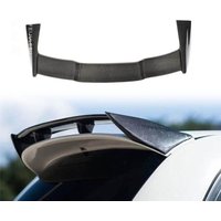 For FIAT 500 Abarth 595 2010-2020 Real Carbon Fiber Material Rear Roof Trunk Lid Car Spoiler Wing Lip Exterior Upgrade Accord
