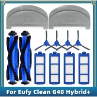 Compatible For Eufy Clean G40 Hybrid+ G35+ Replacement Spare Parts Accessories Main Side Brush Mop Cloth Brush Cover