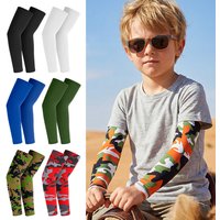 AliExpress NONE GTUBIKE Sports Cooling Arm Sleeves Children's Basketball Cycling Arm Covers Outdoor Sports Mosquito and UV Protection Sleeves