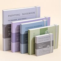 Mini Drawing Book Tearable Watercolor Thick Paper Pocket Sketchbook 40Sheets Marker Painting Paper For Office School Art Student