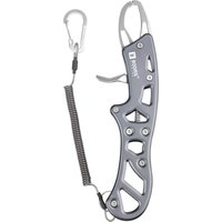Booms Fishing G17 Aluminum Alloy 8.3in Fish Gripper Maximum Weight 20KG Saltwater Fishing Gear Grip with Tool Rope