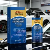 120ml Car Coating Spray Quick Effect Coating Agent Coat Car Wax Car Scratch Wax Coating Spray Oil Film Emulsion Glass Cleaner