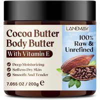 200g/7.05OZCocoa butter 100% RawUltra-Moisturizing Butter to Deeply Hydrate & Condition Skin, Promotes Smooth Skin Tone&Texture