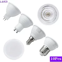 10pcs/lot LED Bulb E27 E14 MR16 GU10 Lampada Led Spot Light 6W 220V 24/120 Degree Bombillas Led Lamp Spotlight Indoor Lighting