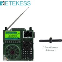 Retekess TR113 Flaggschiff Fever Receiver Full Band Amateurfunk Tragbares Radio Amateur Kurzwellenantenne APP-Steuerung VHF UHF AIR