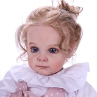 Reborn Baby Girl Doll 24 Inch - 60cm Vinyl Baby Doll Cotton Body Realistic Newborn Baby Doll