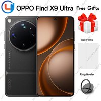 Original OPPO Find X9 Ultra 5G Mobile Phone 6.82" 144Hz Display Snapdragon 8 Elite Camera 200MP Large Battery 7050mAh Smartphone