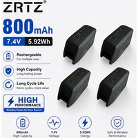 1~5 Stück ZRTZ 800mAh Akku für SRAM Force XX1 X01 GX Eagle AXS Rival Rot Schwarz AXS Etap RockShox Reverb Vorder- und Hinter-Umschalter