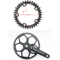 AliExpress NONE DECKAS KEOS 110BCD Chainring 36T-52T Bicycle Chainwheel forShimano SRAM 5 Bolt Road Bike Narrow WideCrank Bike Accessories