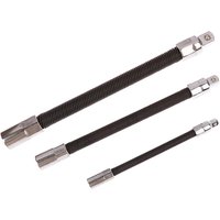 1/4 3/8 1/2 Driver Flexible Socket Extension Bar Adapter Long Socket Extension Rod Torque Socket Ratchet Wrench Extende