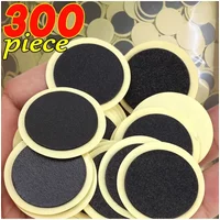 AliExpress NONE 10-300PCS Bicycle Glue-free Tire Patches Tool Quick Repairing Tyre Protection Patch Adhesive Quick Drying Bike Accessories