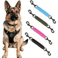 Dog Claw Collar Safety Clip Double-Ended Collar Seat Belt, Suitable for Dog Harness Collar To Vest, Suitable for Walking