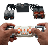 Technical Building Block Power Function Parts 2.4gHz RC IR RC Set Drift Car Handle Remote Control Kit High-Tech Toy