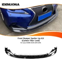 Front Bumper Spoiler Lip Lower Diffuser Splitter Blade Protector For Lexus IS IS250 IS300h IS350 2014-2016 F Sport Sedan 4-Door