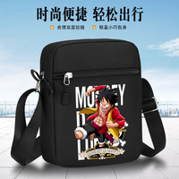 One Piece Crossbody Bag Luffy Zoro Casual Shoulder Pocket Oxford Cloth Shoulder Bags Mobile Phone Simple Fashion Packet Gifts