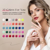 ROSALIND 38Pcs Glitter Color Gel Nail Polish Set Christmas Color Nail Kit UV Gel For Nail Art Manicure Soak Off Gel Nail Polish