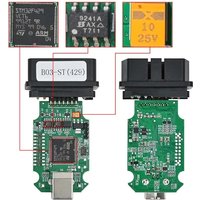 Real HEX V2 VAG VCDS STM32F429 Chip 5053 Genuine Second Generation Diagnostics No Update Unlimited ViNs