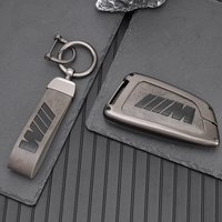 Leather Smart Key Case Cover For Bmw F20 G20 G30 X1 X3 X4 X5 G05 X6 X7 G11 F15F16 G01 G02 F48 Car Remote Key Bag Protector