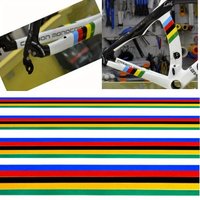 One bike frame sticker, rainbow decorative sticker, DIY mountain bike modification sticker for motorcycle helmet car sticker