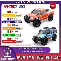 MJX Hyper GO H8E H8H 1/8 RC Auto Brushless RTR 4WD 25km/h Offroad-Kletterauto Elektrisches Ferngesteuertes Modell Kinder Erwachsene Geburtstagsgeschenk Spielzeug
