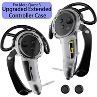 Handle Control For Quest 3/Quest 3S Accessories Strap Controller Grip with Battery Open Touch and Bumper Shelf for Meta Quest 3S
