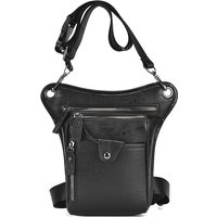 AliExpress NONE Vintage Pu Leather Waist Pack Drop Leg Bag Men Women Waterproof Motorcycle Hip Belt Thigh Bag Outdoor Bicycle Phone Cross Bag