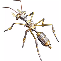 Ant 3D Metal Puzzle Model for Decoration, DIY Assembly Kit, Perfect Desktop Ornament, Handmade Metal Structure Model