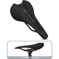 AliExpress BUCKLOS 3d Printed Saddle Carbon MTB Saddle for Men Women Ultralight 3d Carbon Saddle Breathable Road Bike Seat Racing Bike Seat