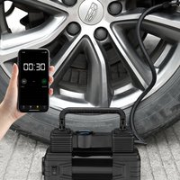 12V 150PSI Portable Air Compressor with LED Light Car Electric Air Pump with Digital Pressure Gauge Car Tire Inflatable Pump