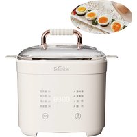 220V Smart Egg Cooker Home Electric Cook Pots 24h Appointment Breakfast Machine Multifunctional Eelectric Steamer Auto Power-off