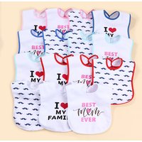 Bibs For Baby Baby Drool Bibs Saliva Towel Baby Apron For Feeding Eating Newborn Accessories For Boy Girl