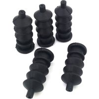 1PC or 5PCS 1.5-2mm Linkage Waterproof Rubber Bellow Tie Rod Push Rod Seal Box for RC Boat Speed MONO CAT Hydroplane VEE Oval