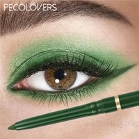 Matte Eyeliner, Green and Black Gel Eyeliner, Waterproof and Long-lasting, Suitable for A Variety of Makeup Looks, Eye Makeup