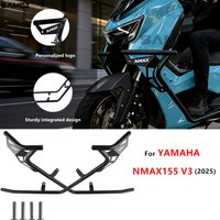 Motorcycle Bumper Engine Guard High-Intensity Carbon Steel Crash Bar For Yamaha NMAX155 V3 nmax 2025 Accessories Modification