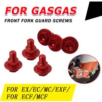 Motorcycle Front Fork Guard Bolt Screws For GasGas Gas Gas MCF ECF EXF MC-F EC-F EX-F 125 250 300 350 450 2021 2022 2023 2024