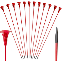 TOPARCHERY Arrows Fiberglass Sucker Arrows Suction Cup Arrows Game Safe Arrow for Youth Outdoor Target Sports
