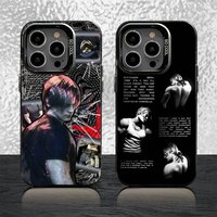 Leon Kennedy Phone Case For iPhone 16,15,14,13,12,11,Pro,XS,Max,Plus,Mini,SE Black Candy Matte Shockproof Cover