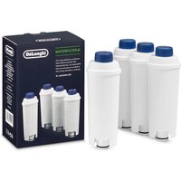 De'Longhi Water Filter DLSC321 - Softener and Purifier for Coffee Makers, Active Carbon Filter for Machines-4 Filters