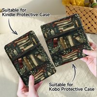 Universal case for Kobo Clara BW/Libra Colour and Kindle Paperwhite5,kindle10/11/12 models. Fits 6-7inch E-readers