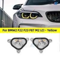 M2 Yellow DRL Angel Eyes For 2018 2019 2020 BMW 2 Series F23 F22 F87 LCI 230i 220i M240I DRL LED Module Daytime Running Lights