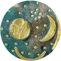Nebra sky disk, Bronze Age - 3.5 Brooch Cartoon Creative Clothes Jewelry Women Button Gift Hat Cute Badge Lapel Pin