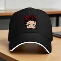 Bettys Boop Baseball Cap Female Male Print Trucker Hat Spring Street Style Hiking Fishing Adjustable Snapback Cap
