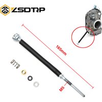 ZSDTRP Idle Adjuster Screw Long flexible cable for Keihin FCR MX Carburetors HSR42 HSR45 HSR48 TM42/32 TM42/55