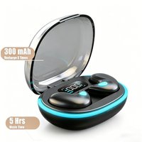 True Wireless Bluetooth Earbuds for Side Sleepers Mini Design Portable Audio for Small Ears Ultra-Mini Sleep Earphones With Mic