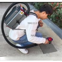 MCQ-100/200 50W Fiber Laser Cleaning Machine 1.5mj Pulsed Laser for Car Part Stain Removal Small Business Paint Remover