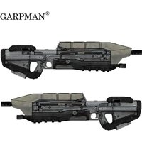 1:1 82cm War Human MA5D Rifle Paper Model Manual DIY Papercraft