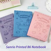 Sanrio PU Leather Notebook B6 Cute Hardcover Diary Office Stationery Gift