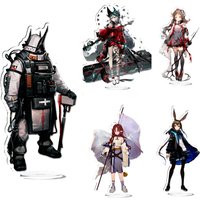 Hot Game Tomorrow’s Ark Arknights Amiya Myrtle Acrylic Stand Anime Figure Display 15CM Model Plate Desk Display Ornament as gift